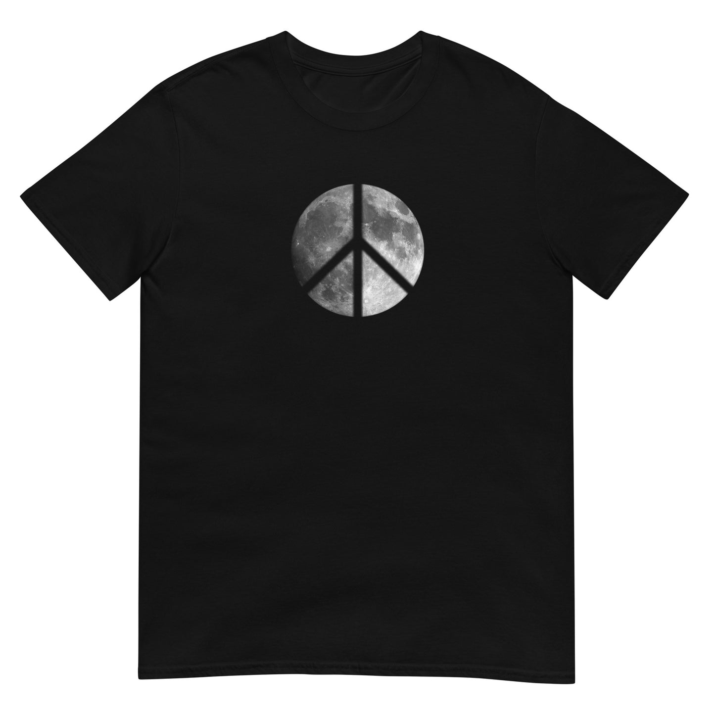 Peace Moon Short-Sleeve Unisex T-Shirt