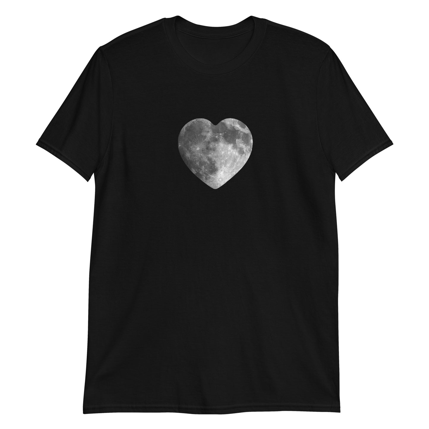 Heart Moon Short-Sleeve Unisex T-Shirt