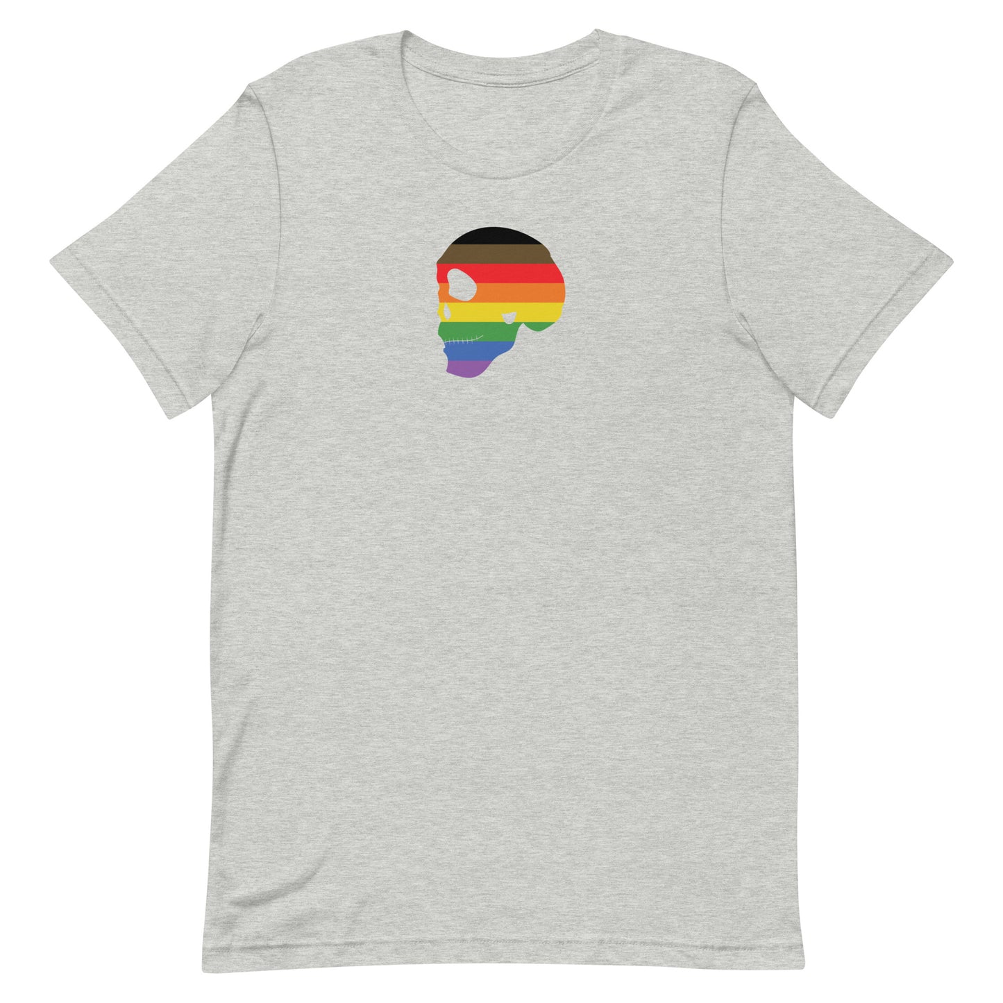 Rainbow Skull Unisex t-shirt