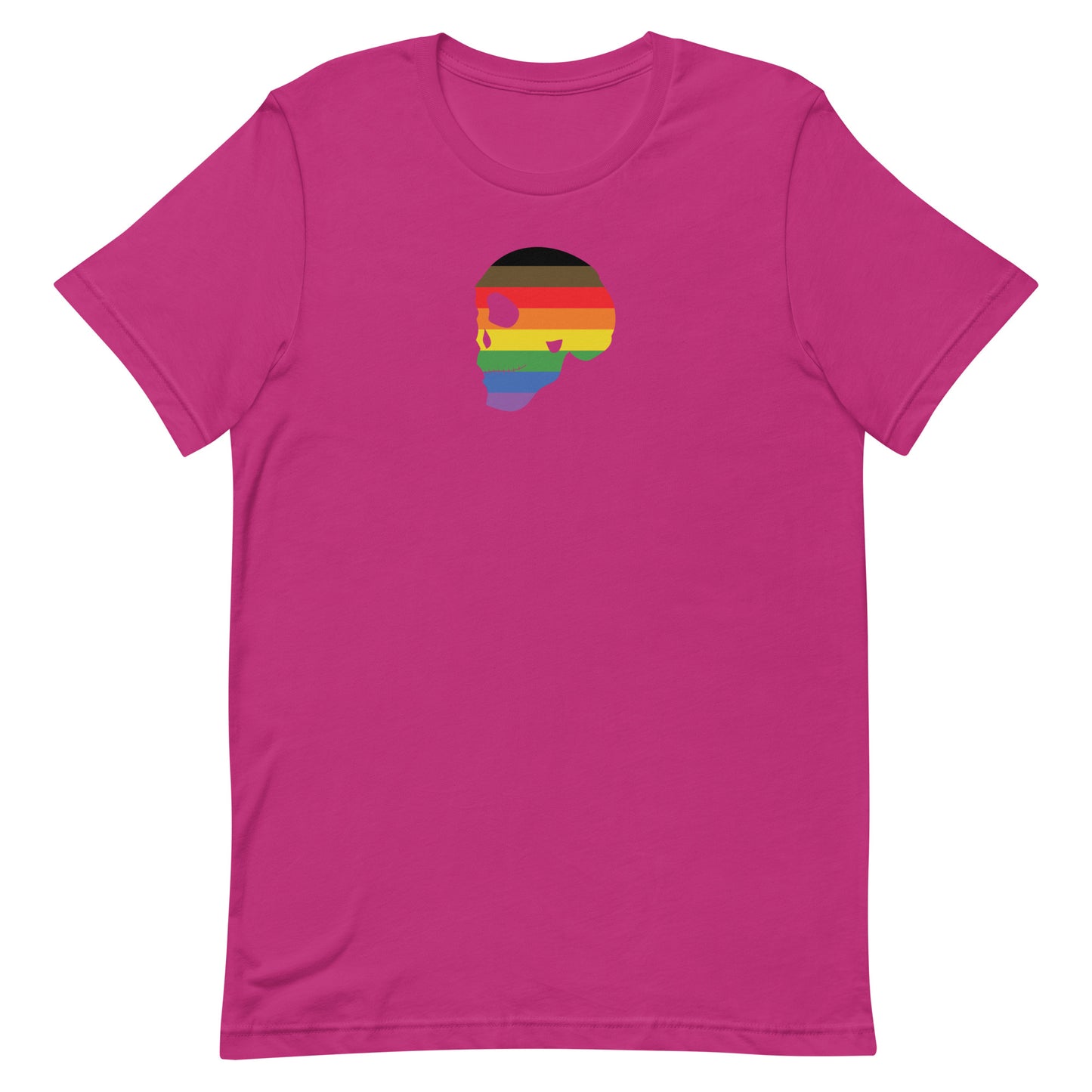 Rainbow Skull Unisex t-shirt