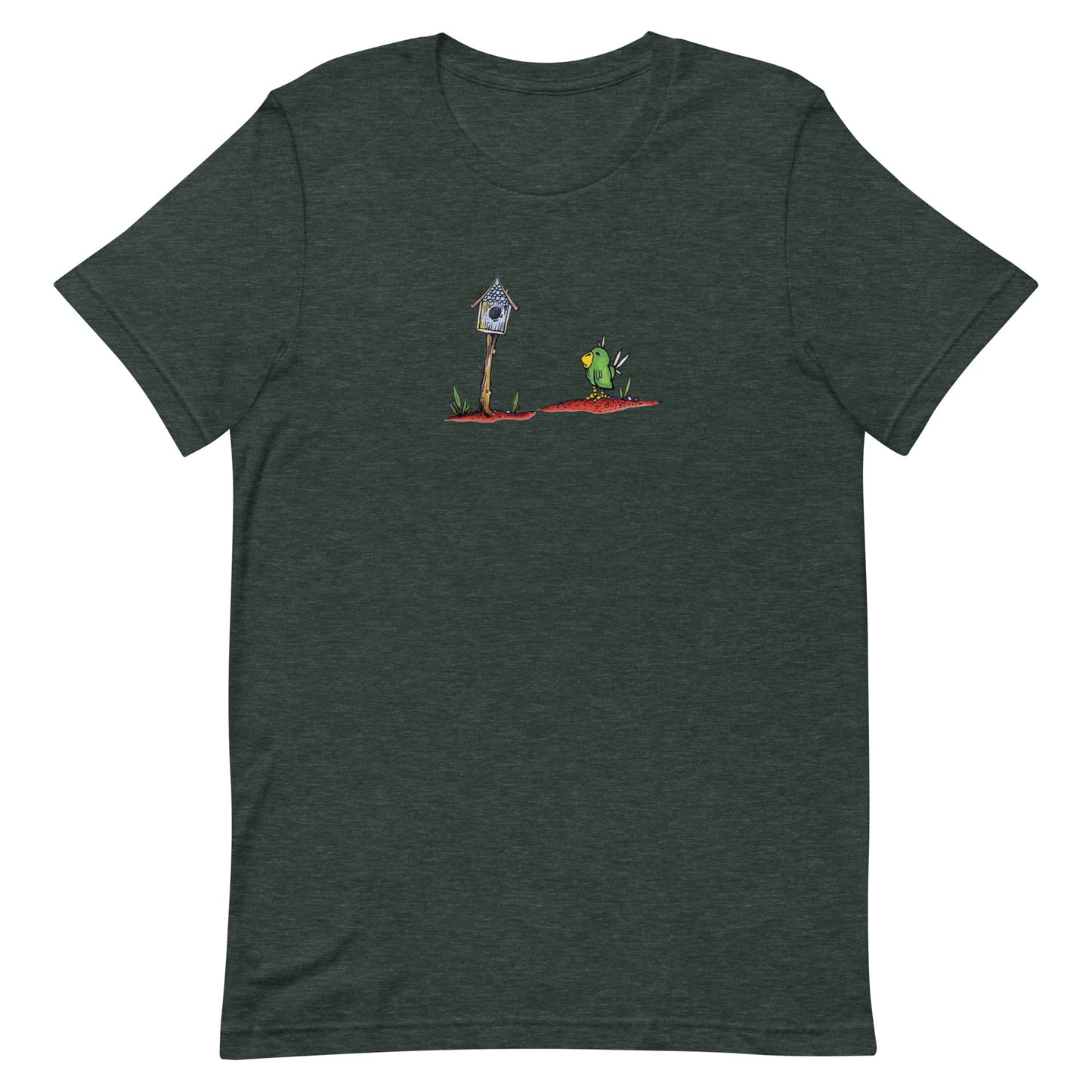 Bird House Unisex t-shirt