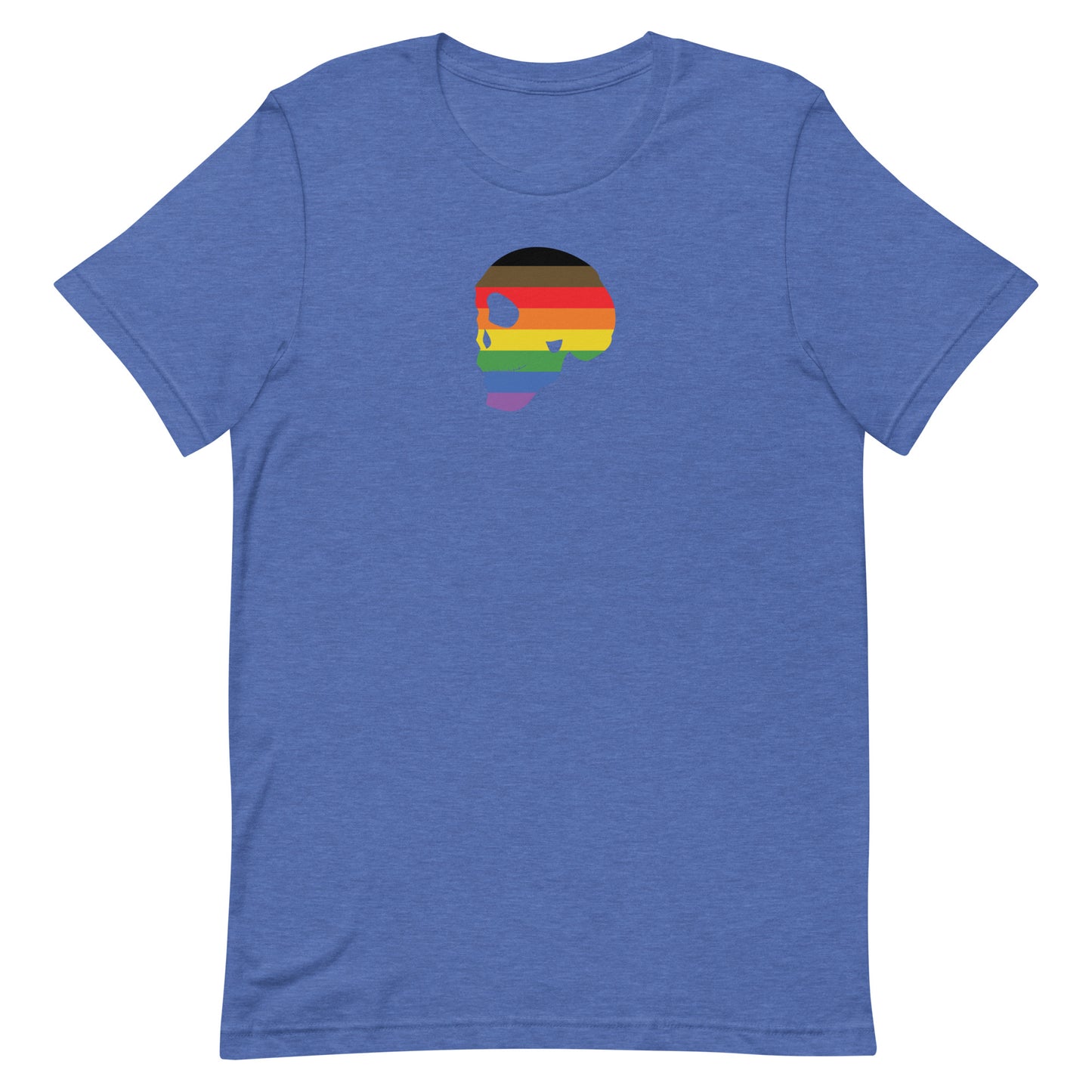 Rainbow Skull Unisex t-shirt
