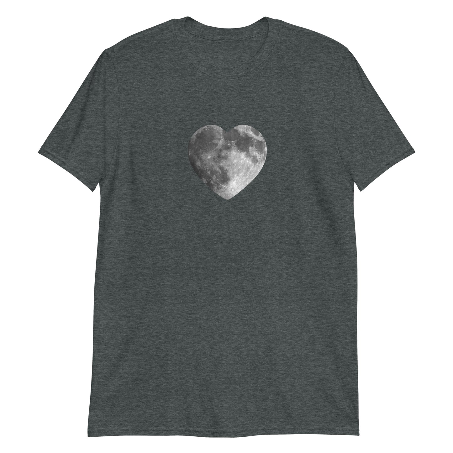 Heart Moon Short-Sleeve Unisex T-Shirt