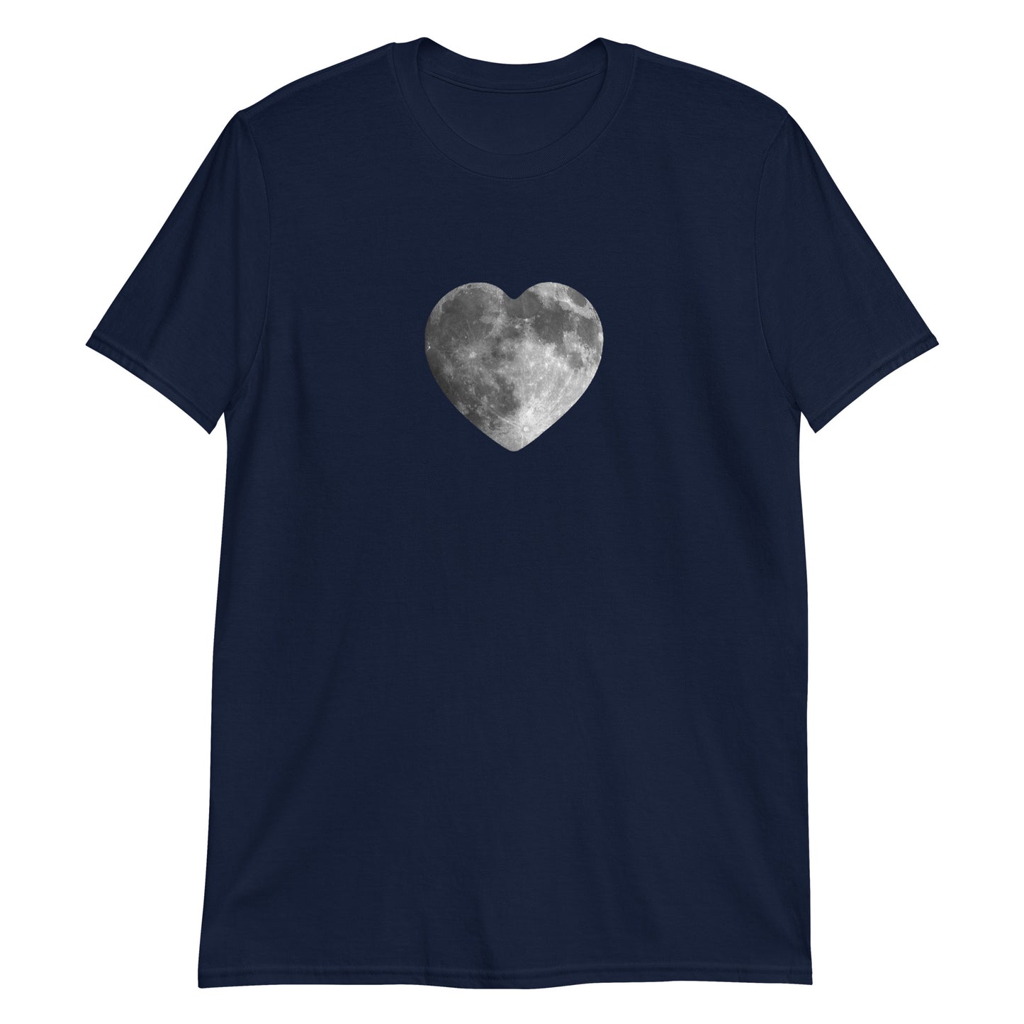 Heart Moon Short-Sleeve Unisex T-Shirt