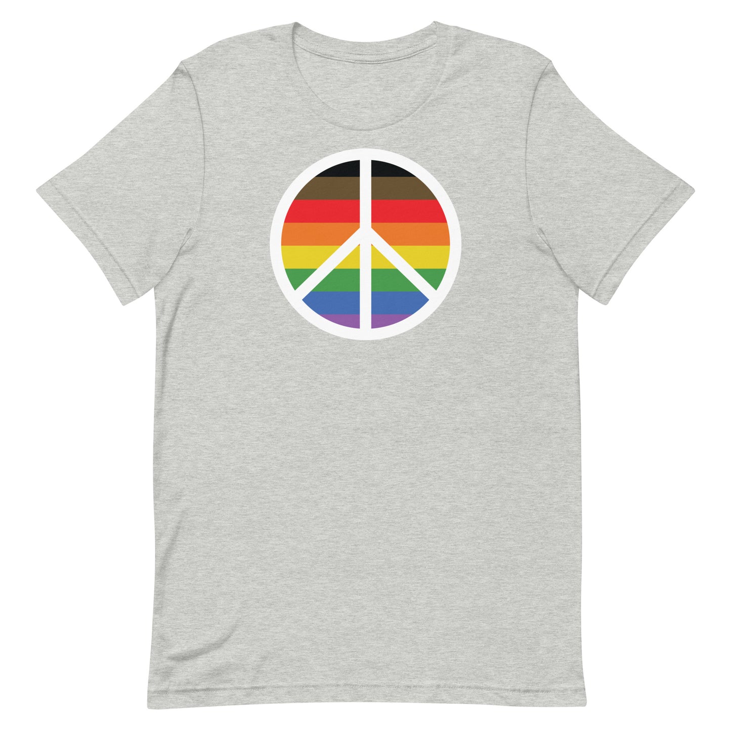 Rainbow Peace Unisex t-shirt