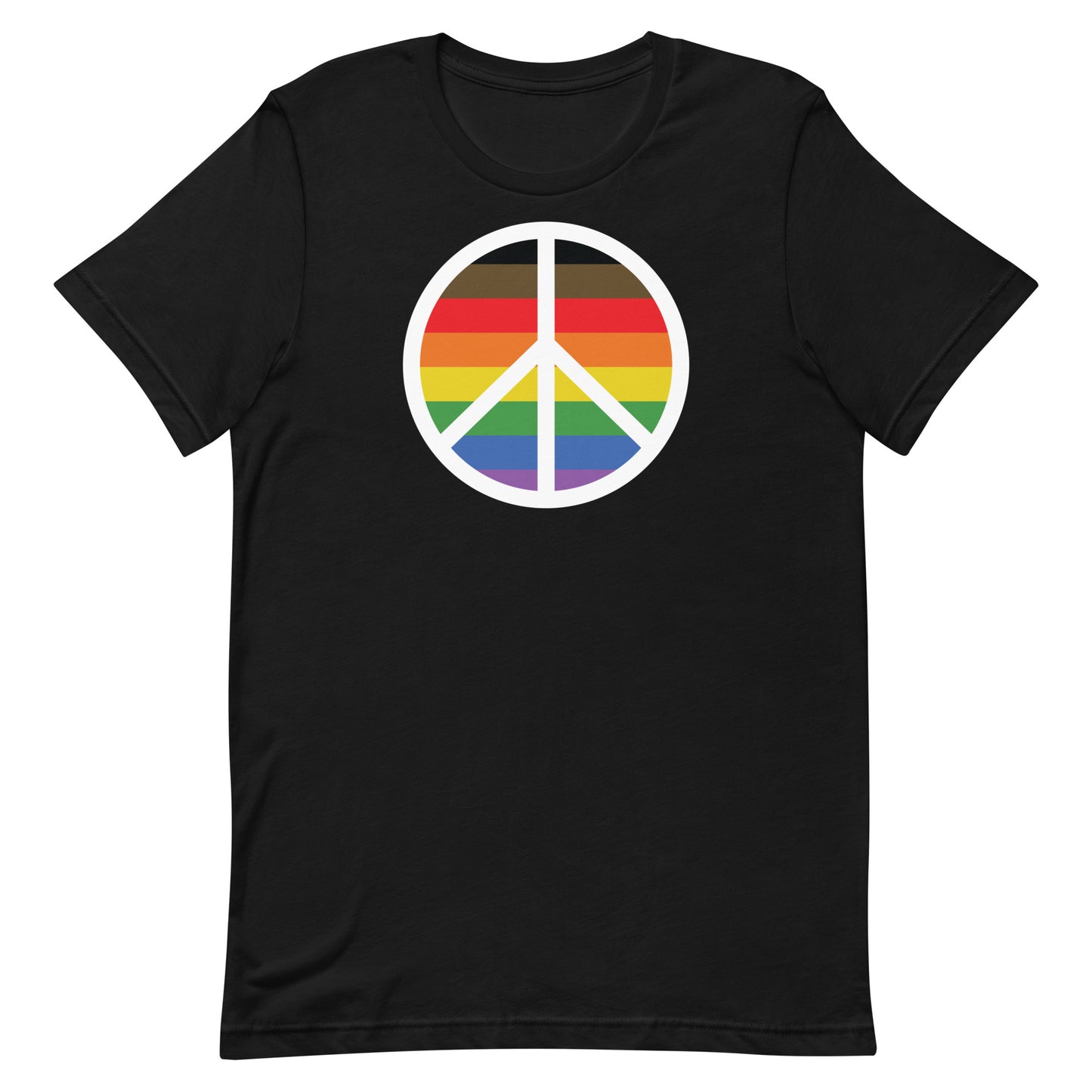 Rainbow Peace Unisex t-shirt