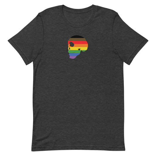 Rainbow Skull Unisex t-shirt