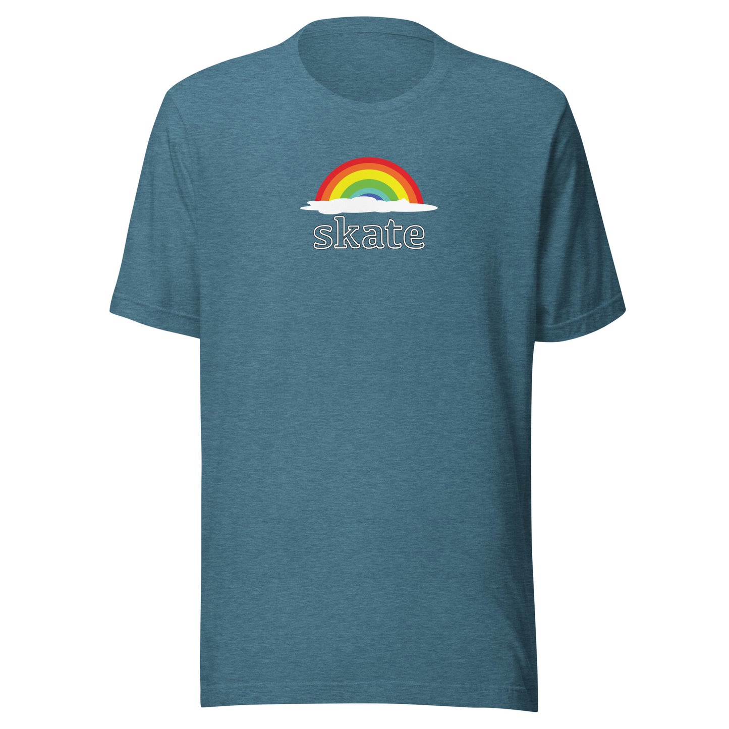 Rainbow Skate - Unisex t-shirt