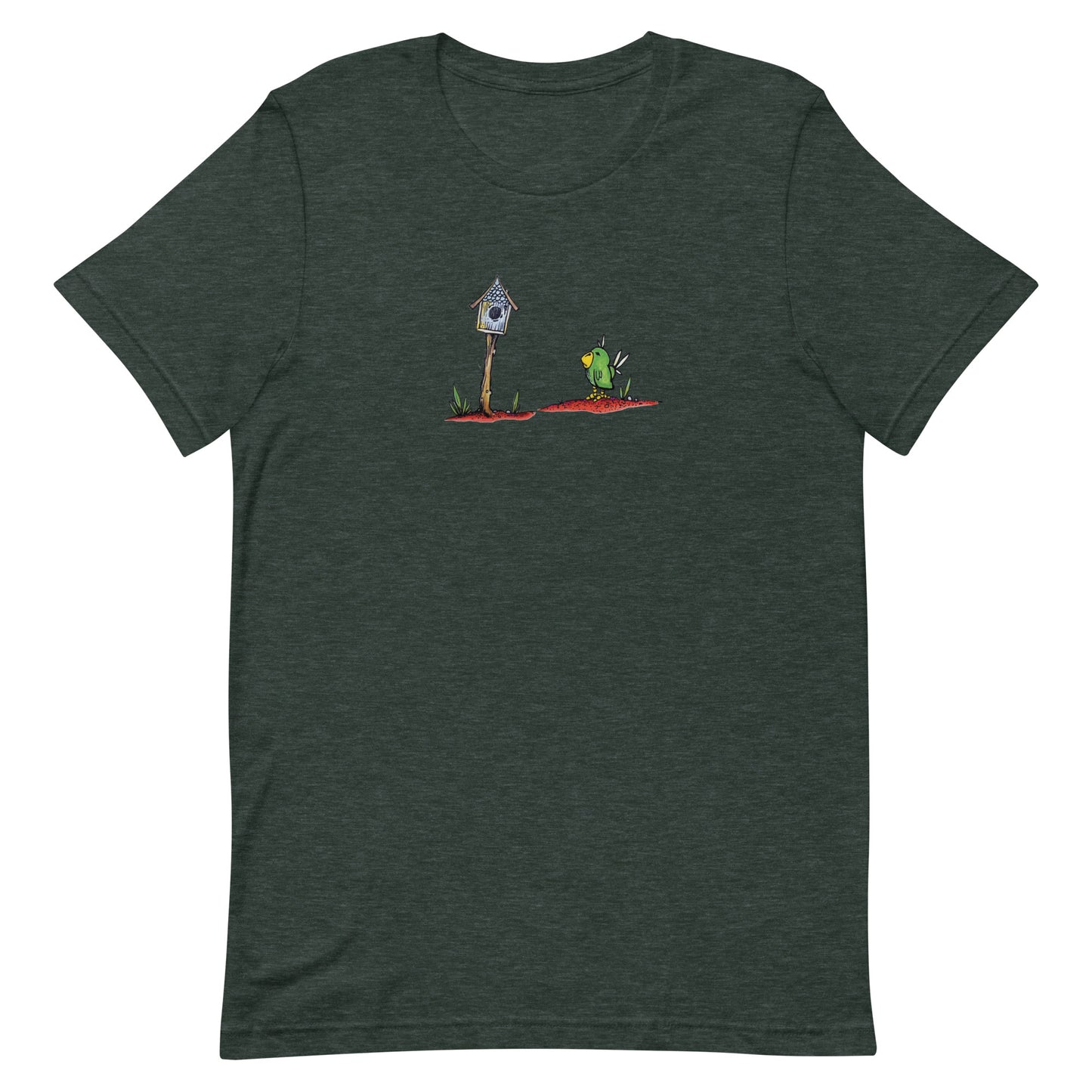 Bird House Unisex t-shirt